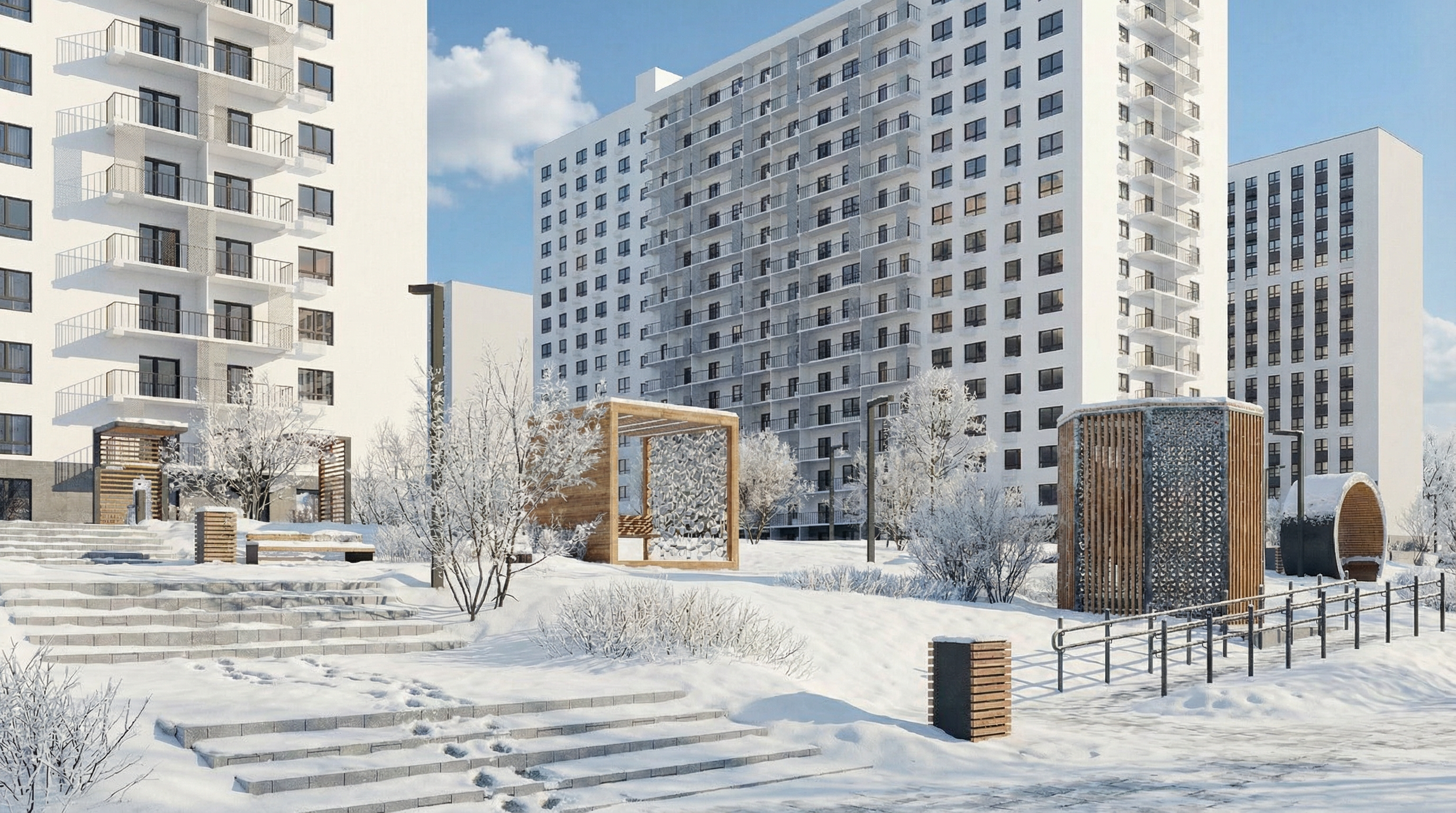 Старт продаж новых строений в ЖК «Лугометрия» - квартиры по цене от 2,8 млн рублей!